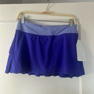 Lulu Lemon Run Pace Setter Skirt - Purple
